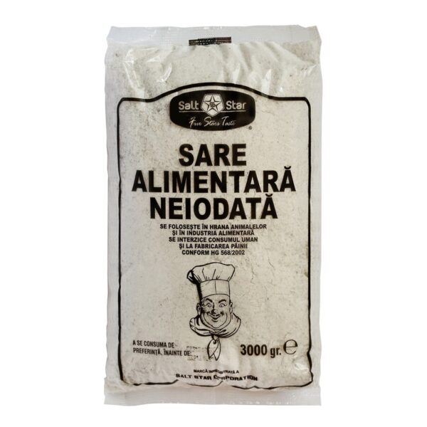 Sare alimentară neiodată